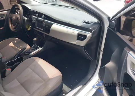 2015 Toyota Corolla Le из США, поврежденный, VIN 2T1BURHE3FC253443